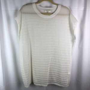 Rag & Bone Sleeveless Ivory Top